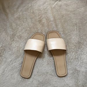 REVOLVE Leather slip on sandals by RAYE